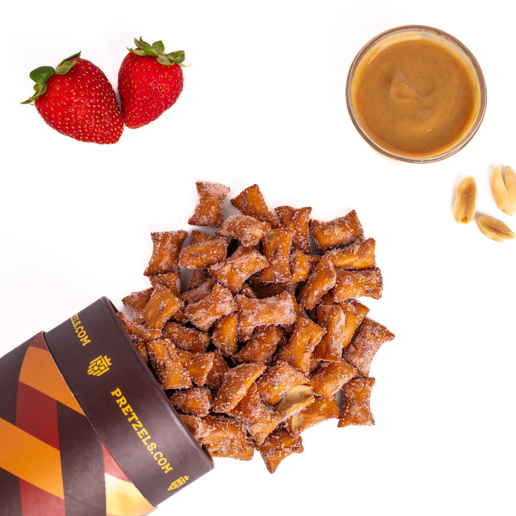 Image of Strawberry Jelly & Peanut Butter Pretzel Bites