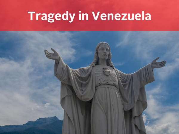 Alt-text: An image of the Sacred Heart of Jesus Monument in M&eacute;rida, Venezuela