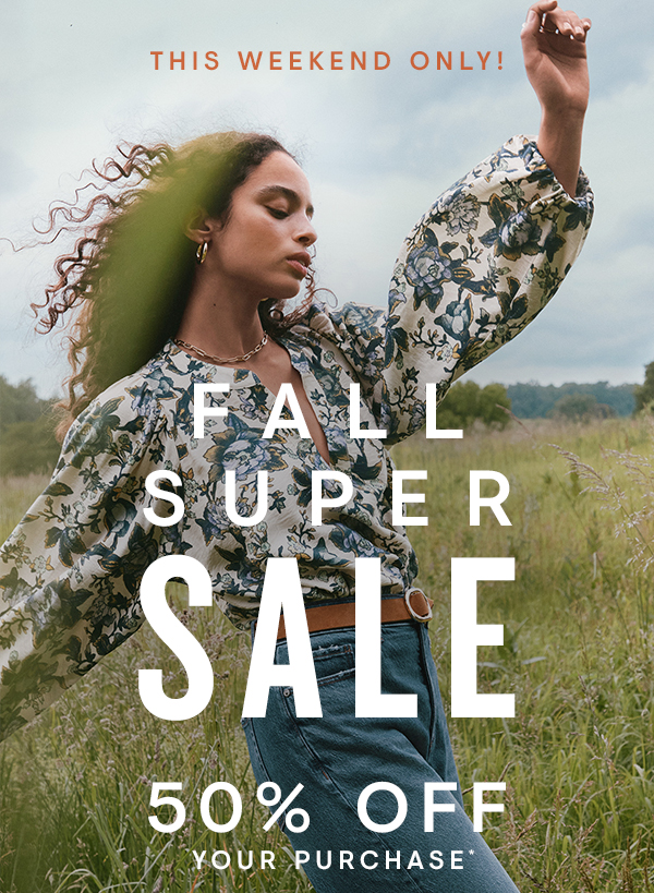 50% off your purchase