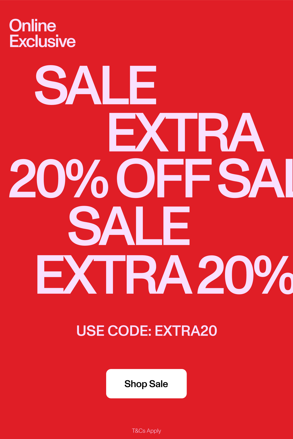 Sale Up To 50% Off. Online and Instore. Shop Now.