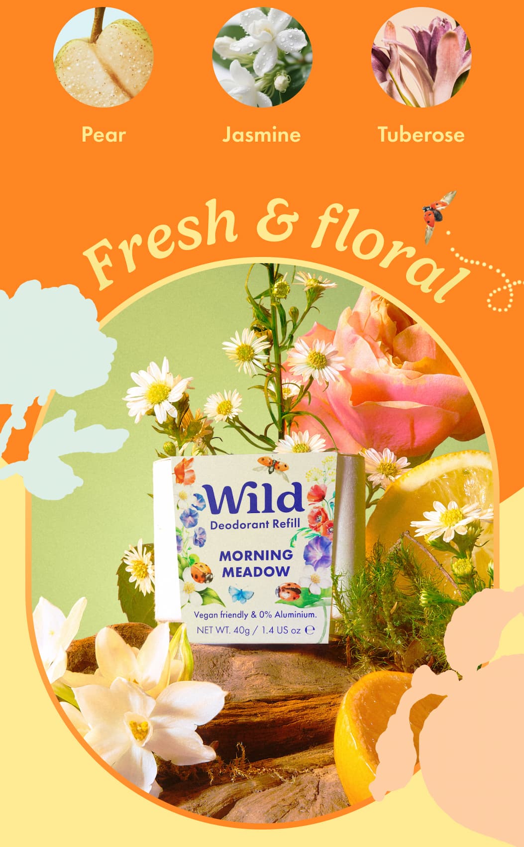 Fresh & Floral: Pear, Jasmine + Tuberose