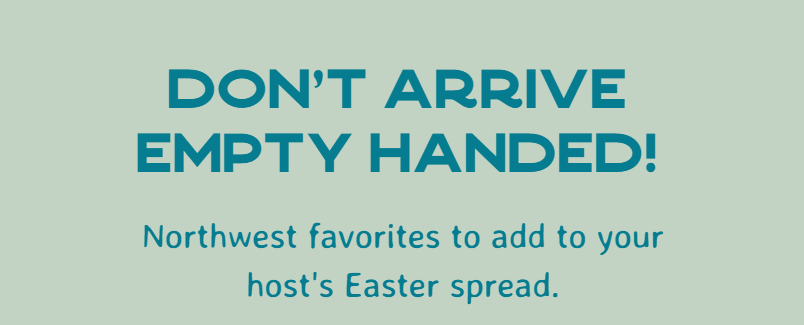 Don't arrive empty handed!