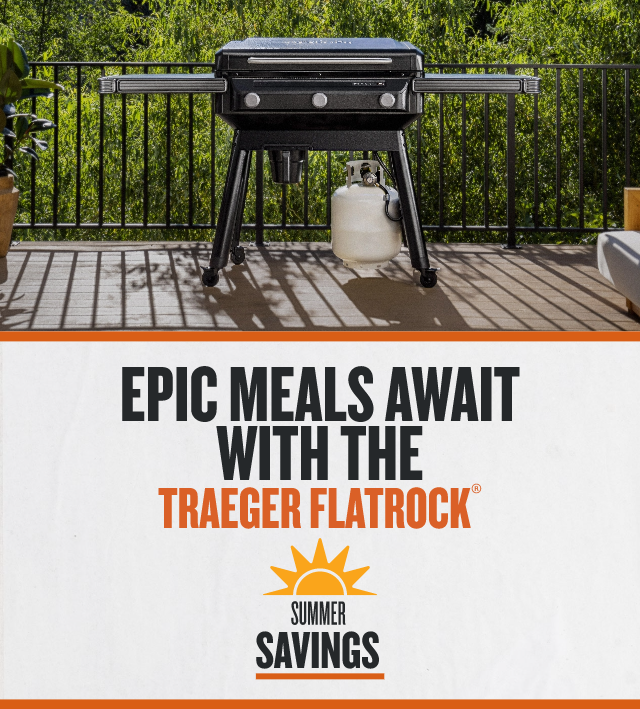 Epic Meals Await with the Traeger Flatrock