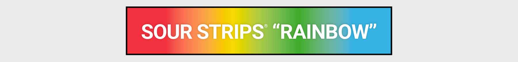 CLEAR WHEY x SOUR STRIPS® "RAINBOW"