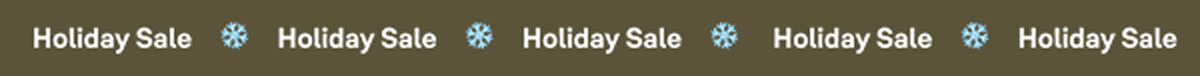 Shop Holiday Sale
