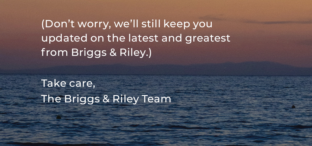 Don't Worry, we'll still keep you updated on the latest and greatest.