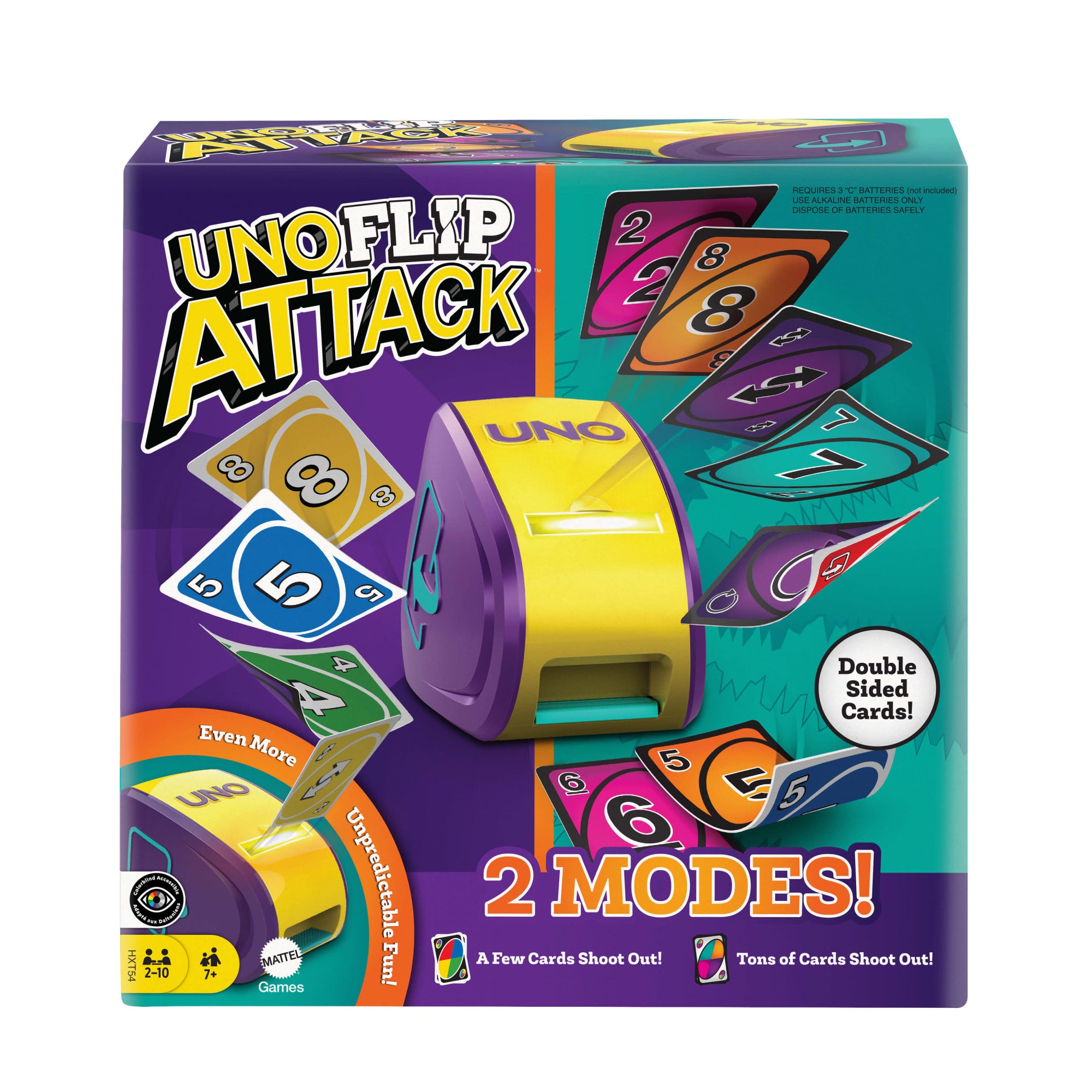 Image of UNO Flip Attack Card Game 