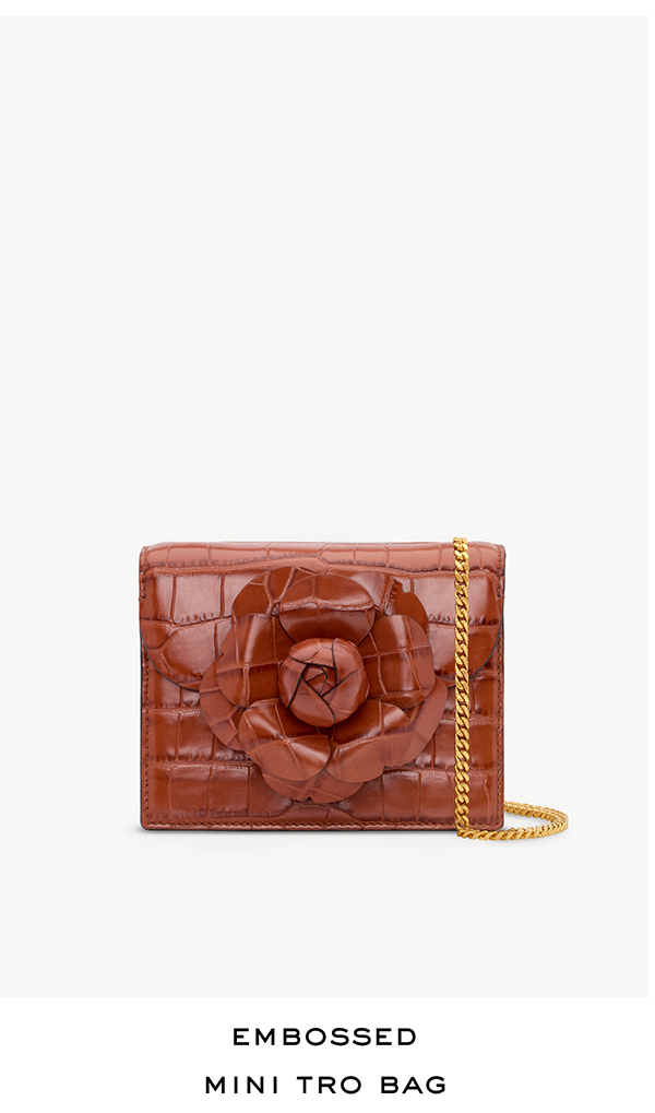 Embossed Mini TRO Bag