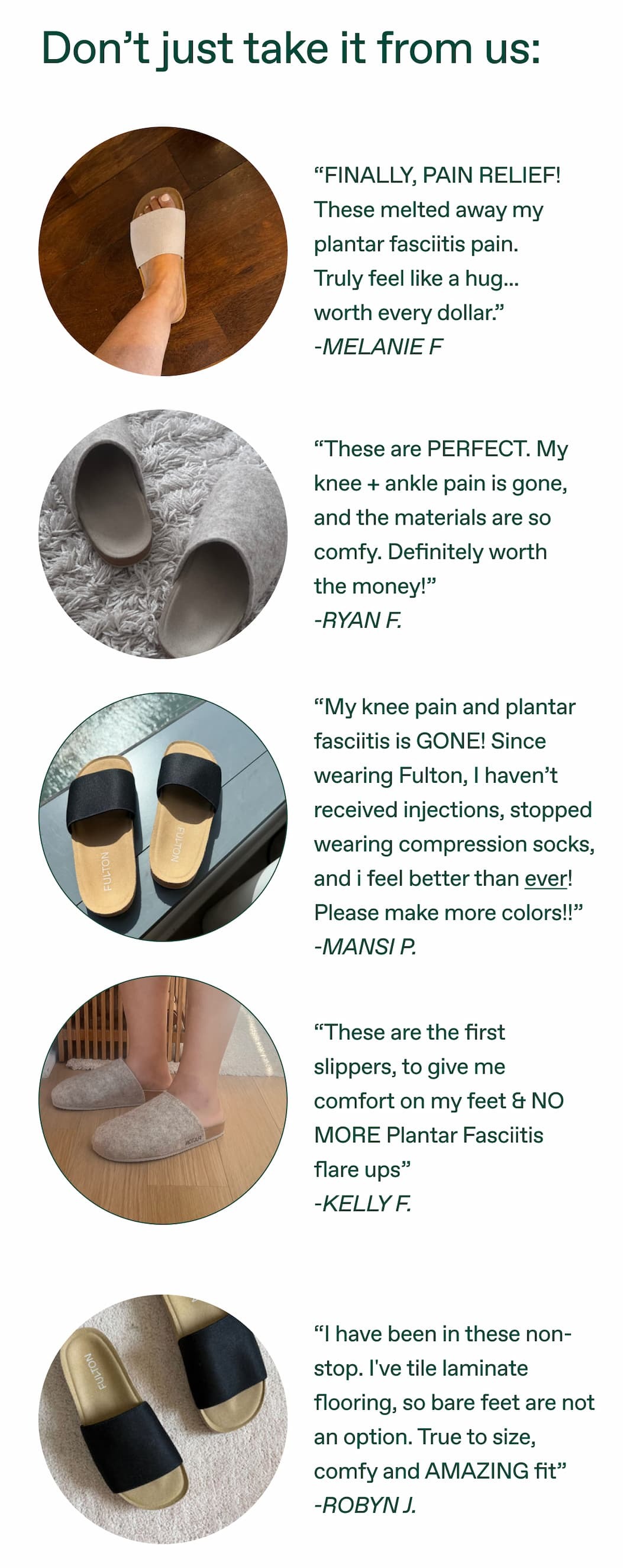 Discover Fulton footwear