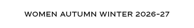 Women Autumn Winter 2026-27