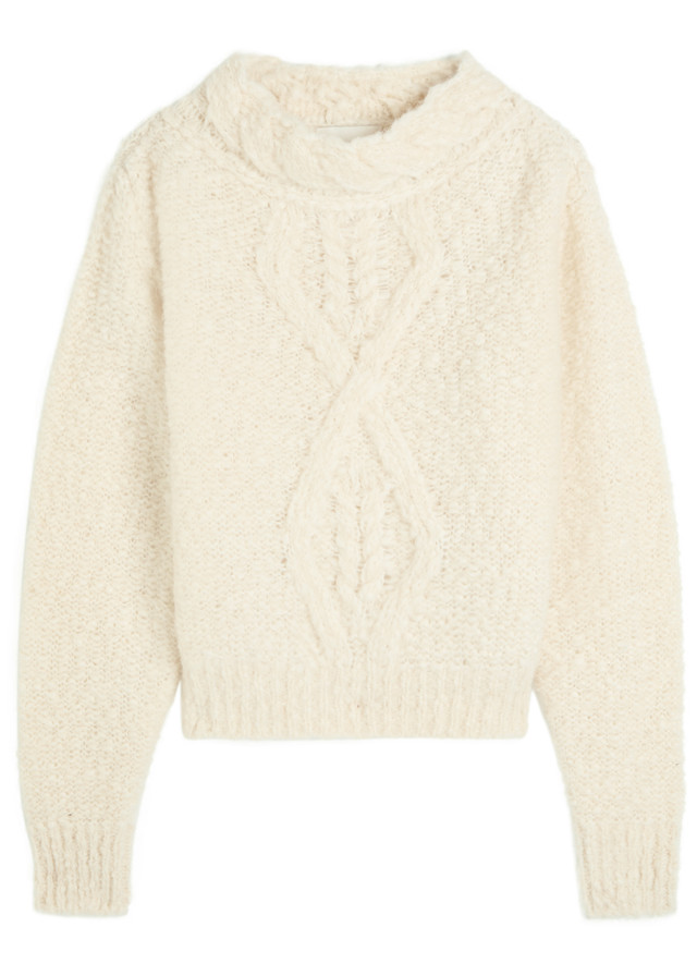ISABEL MARANT Romane brushed-knit jumper