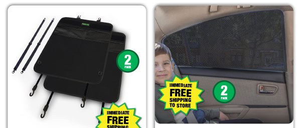 Drive Auto Products® Car Seat Back Protectors - ONLY 99¢ After Rebate*!
