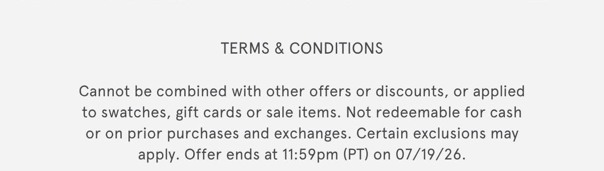 Terms & Conditions