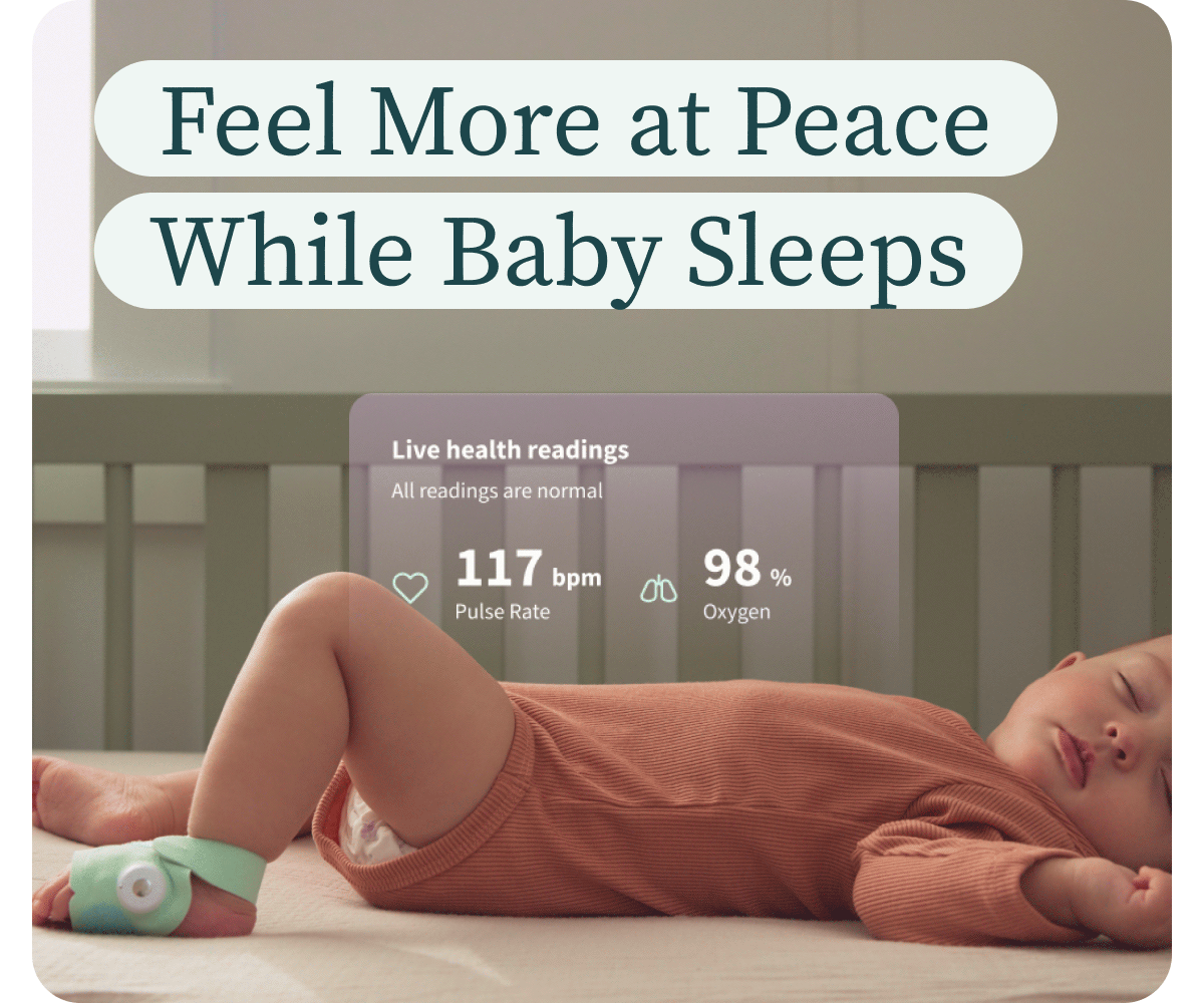 Feel More at Peace While Baby Sleeps