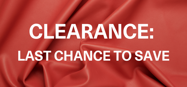 Clearance: Last Chance To Save