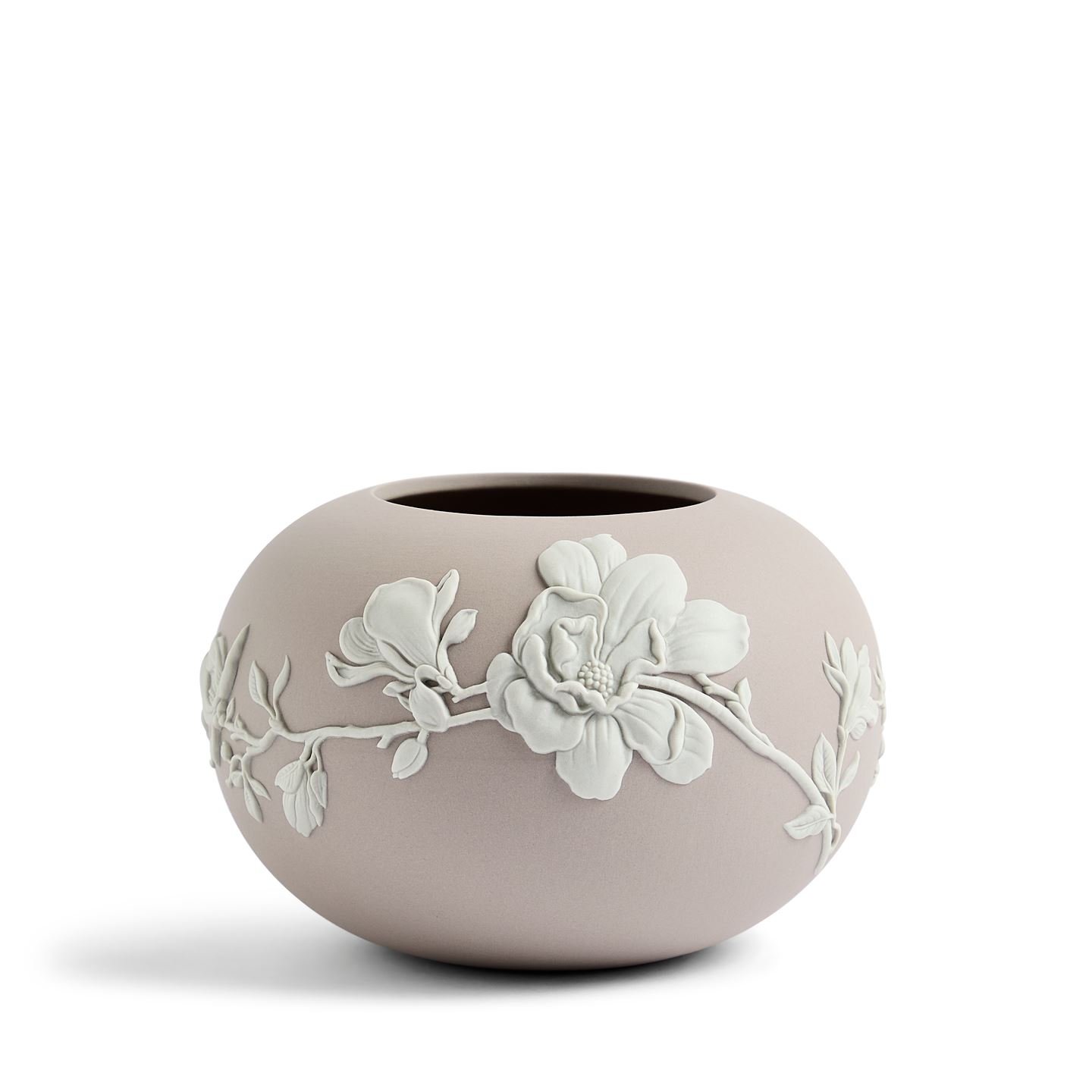 Magnolia Blossom Rose Bowl Mink