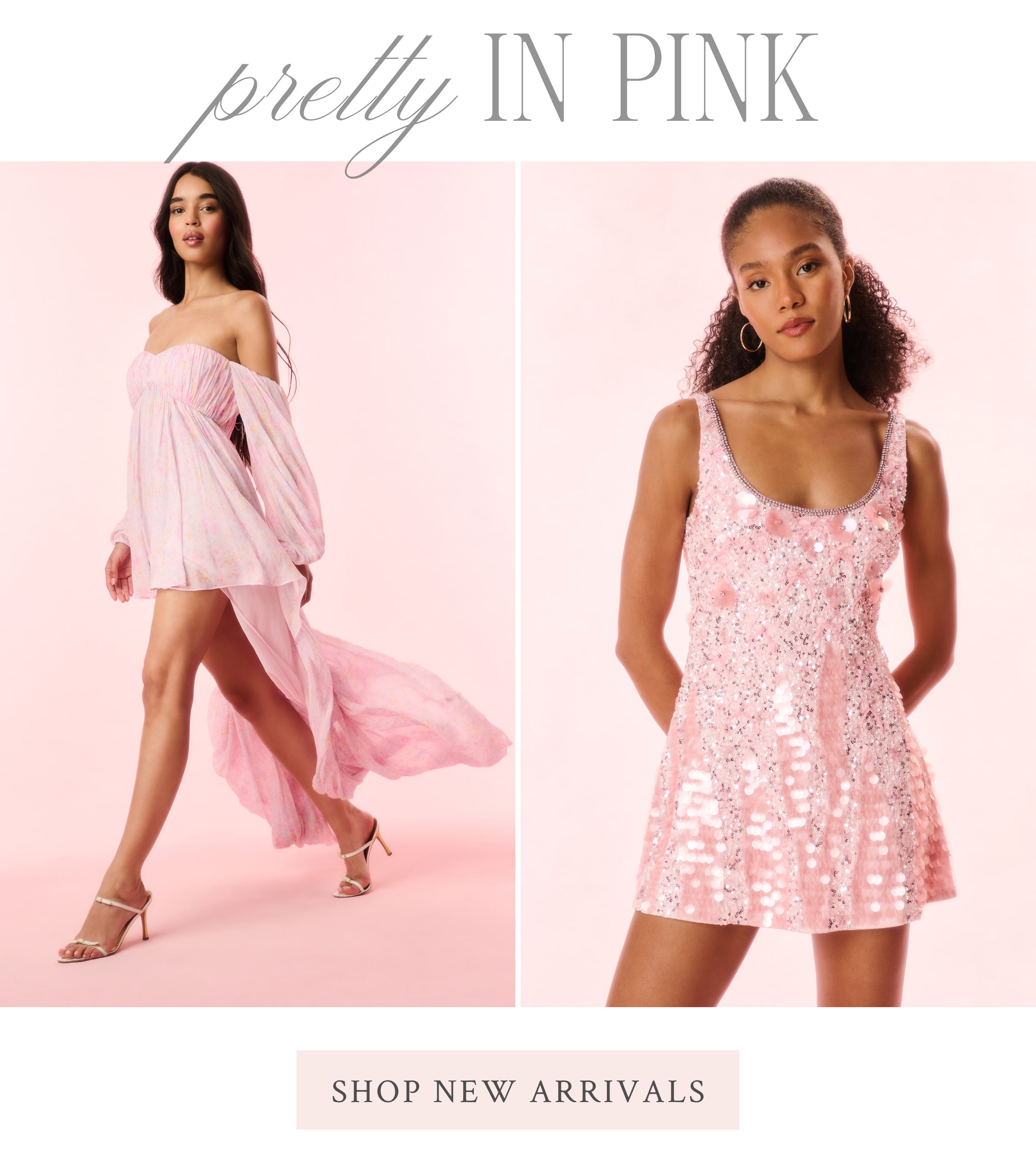 Pretty in Pink <SHOP NEW ARRIVALS>