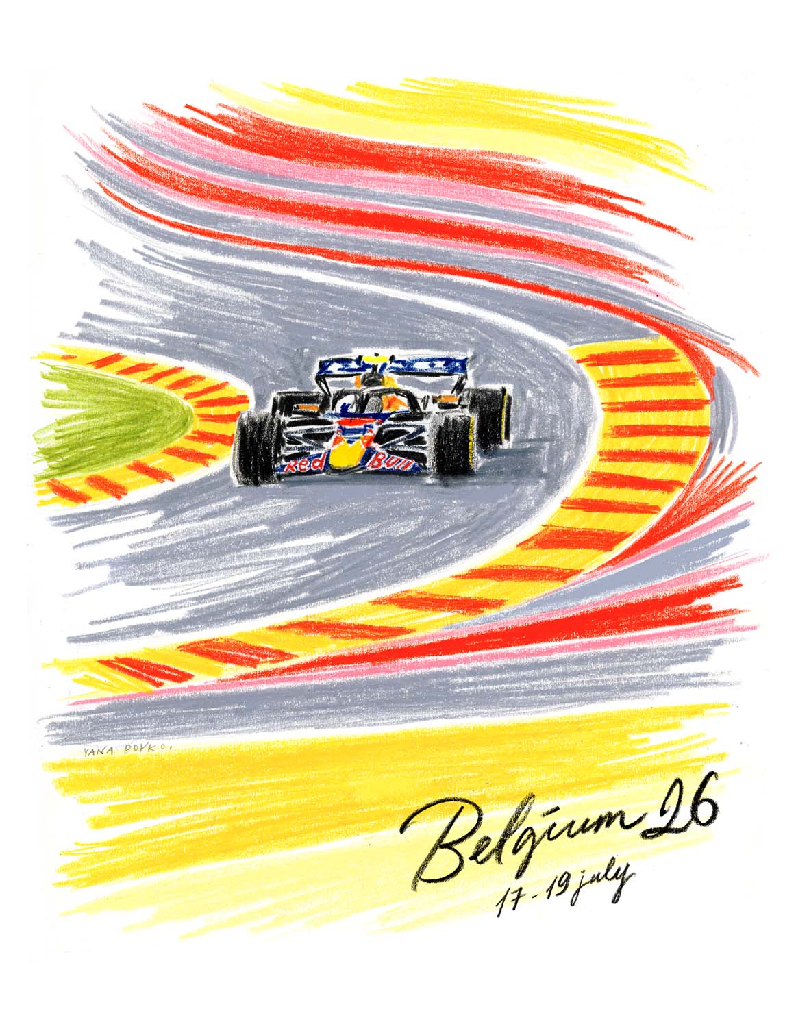 Download the Belgian Grand Prix Race Poster