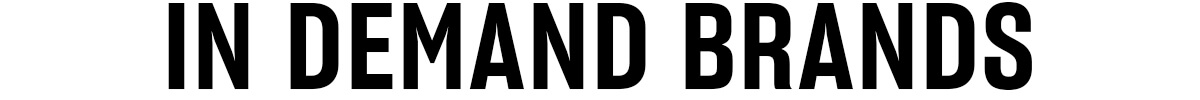 In demand brands