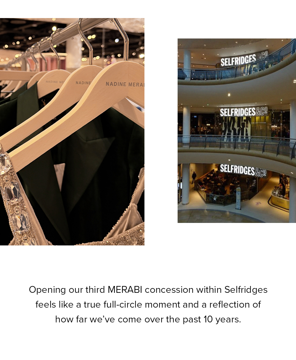 Merabi x Selfridges Birmingham