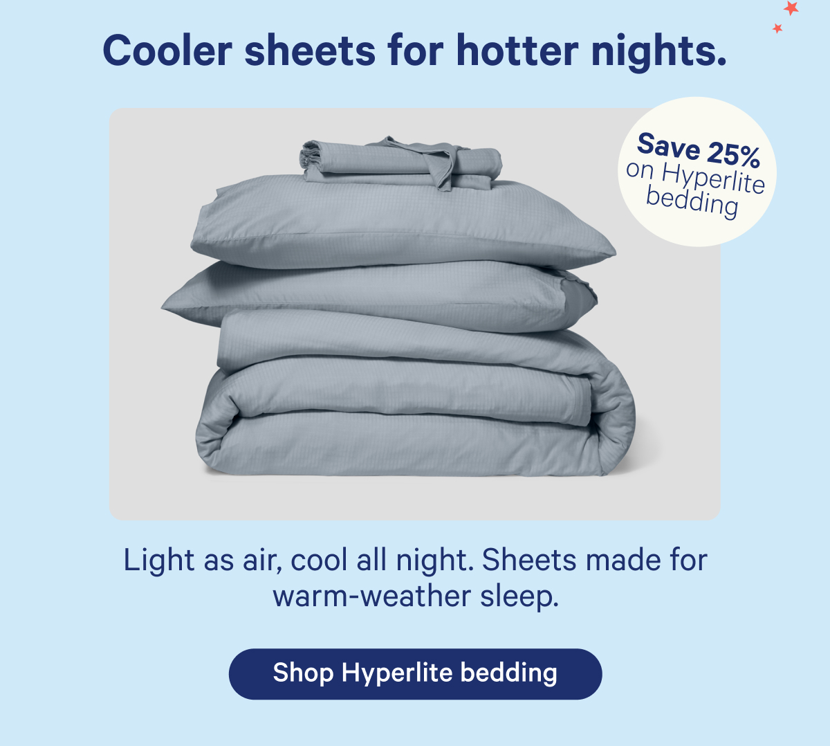 Shop hyperlite bedding