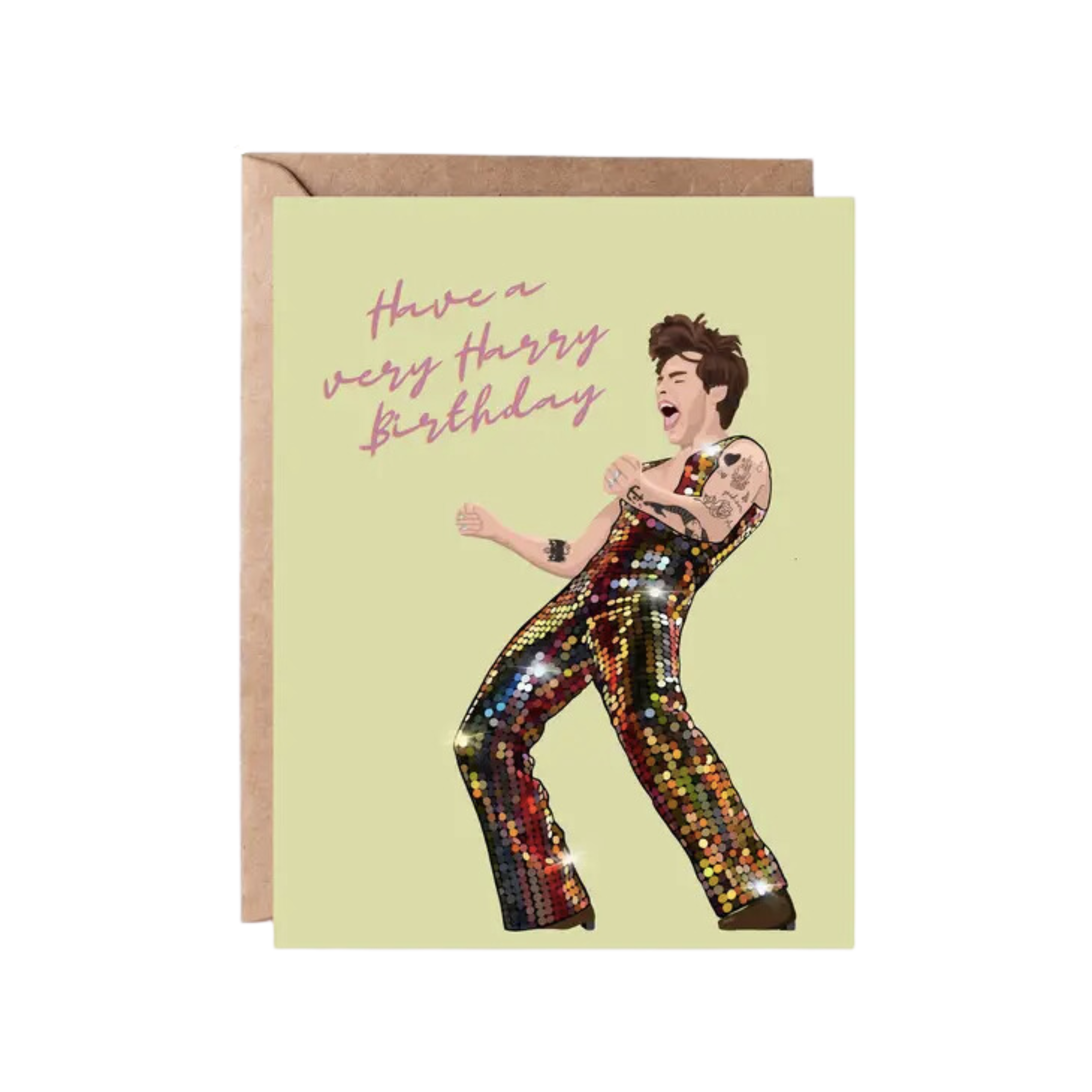 Image of Harry Styles Birthday Card