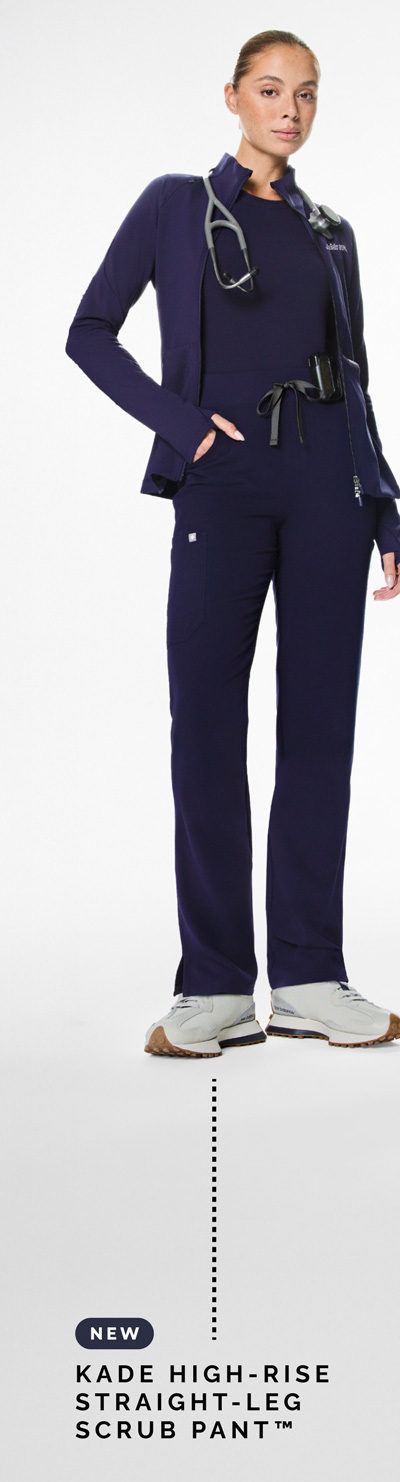 Kade High-Rise Straight-Leg Scrub Pant™