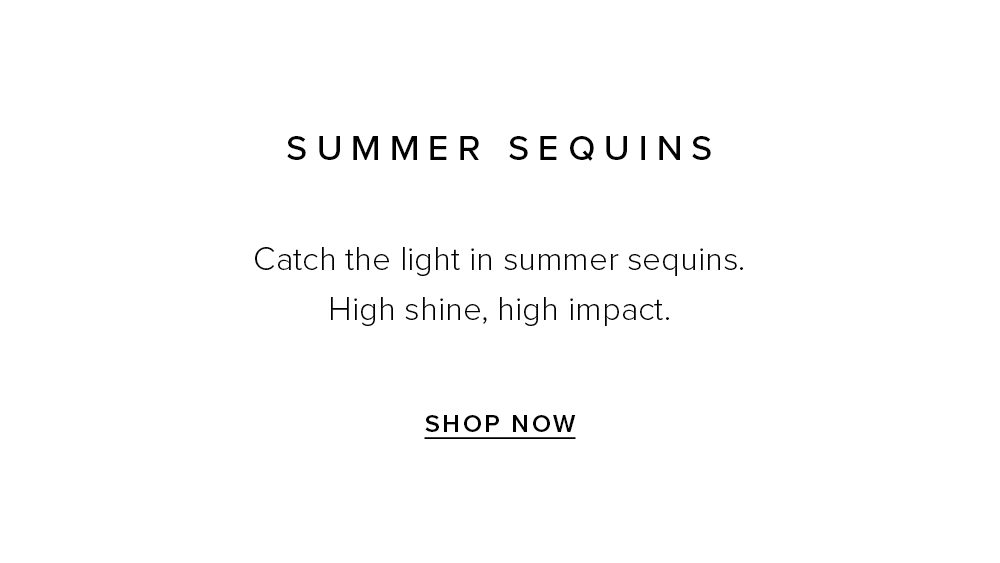 In The Details: Summer Sequins