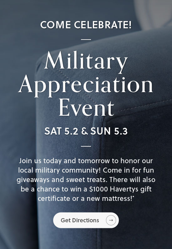 Come Celebrate! - Military Appreciation Event - Sat + Sun, May 2 + 3 - Get Directions