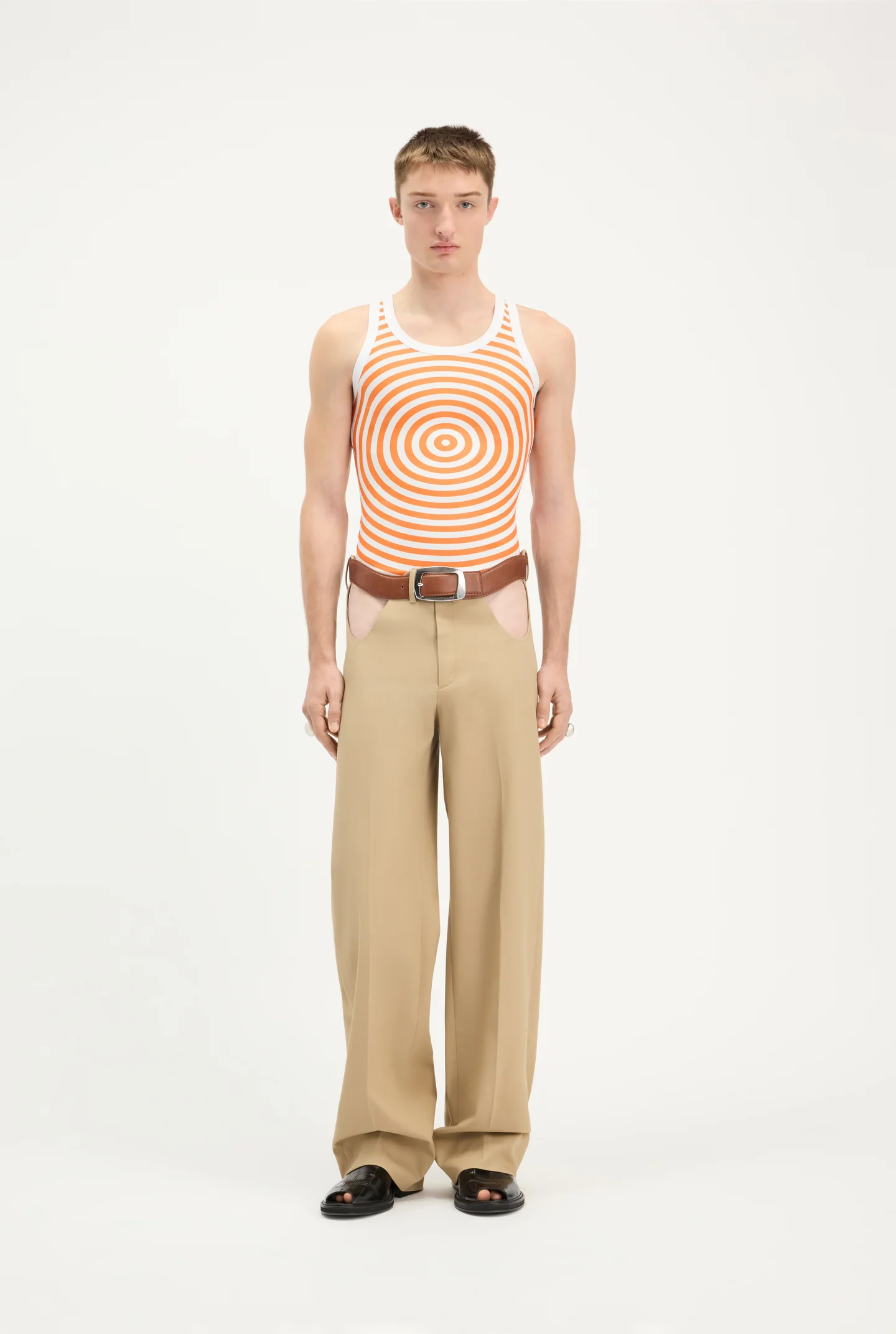 The Orange Target Tank Top