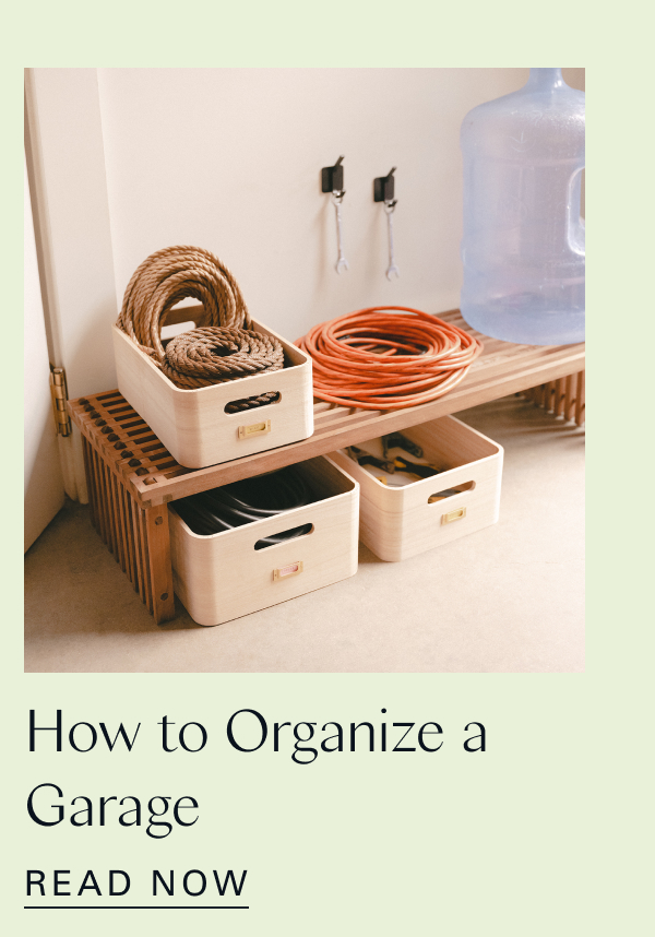 How to Organize a Garage 
