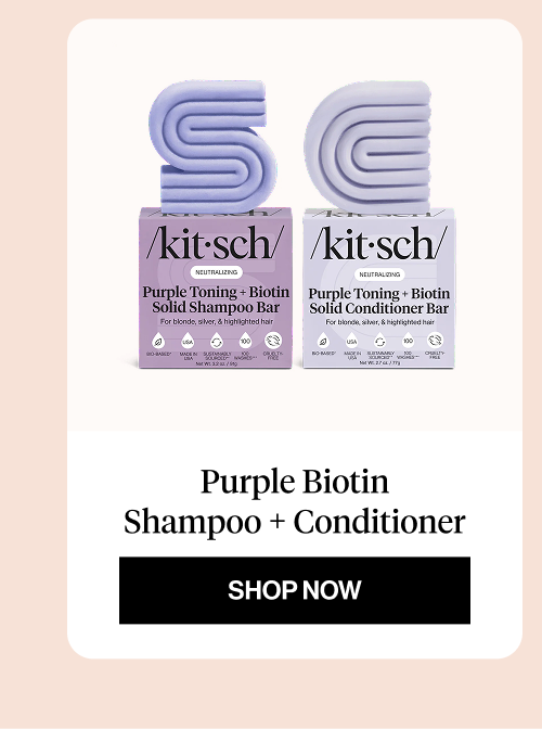 Purple Biotin Shampoo + Conditioner