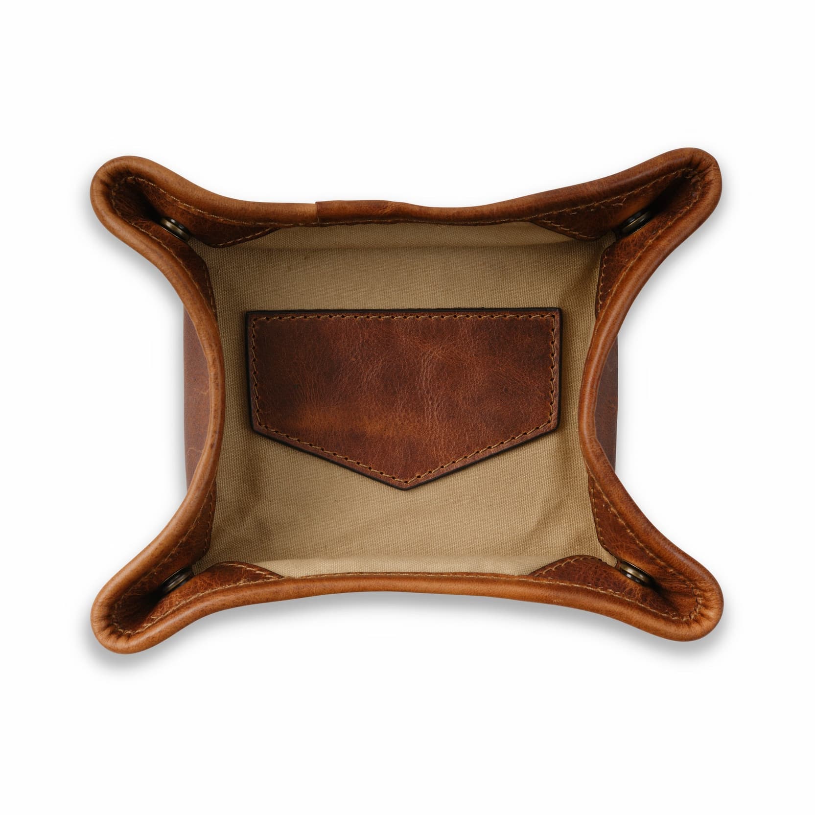  Kineño Leather Valet Tray