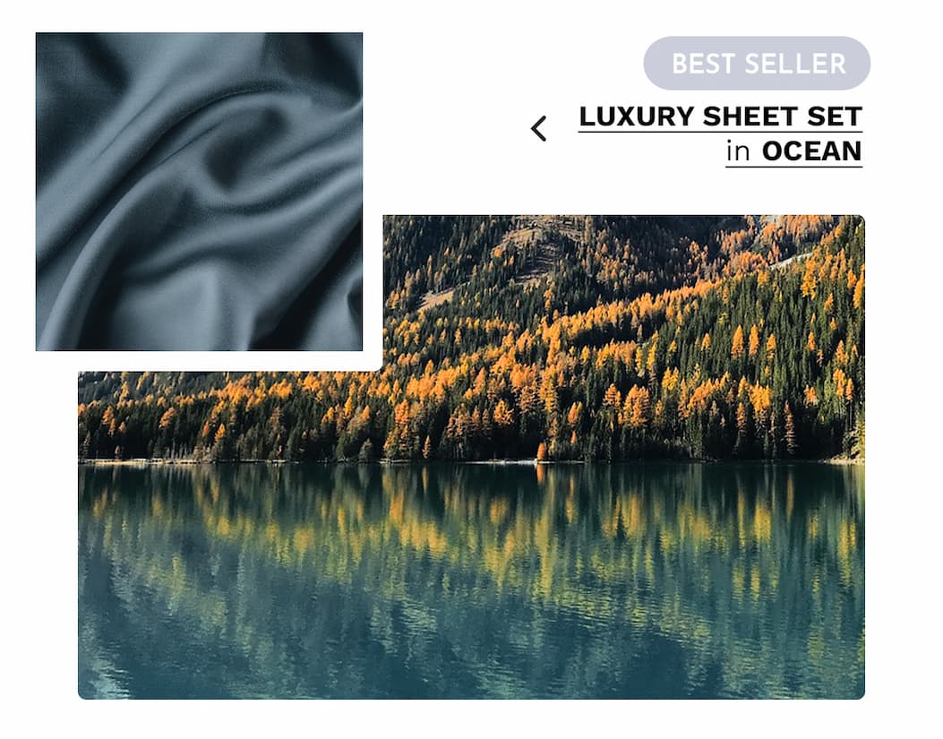 Shop Ocean Luxury Sheet Set