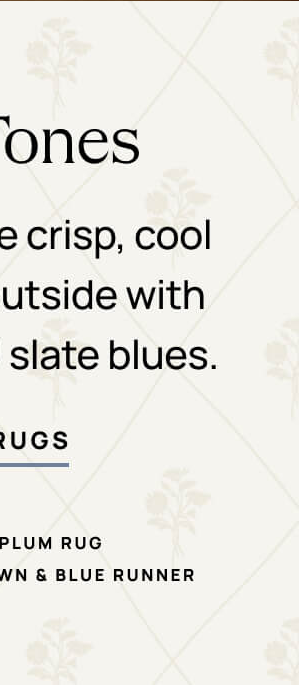 Cool Tones | Shop Blue Rugs 