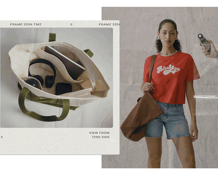 Gif of our bestselling totes