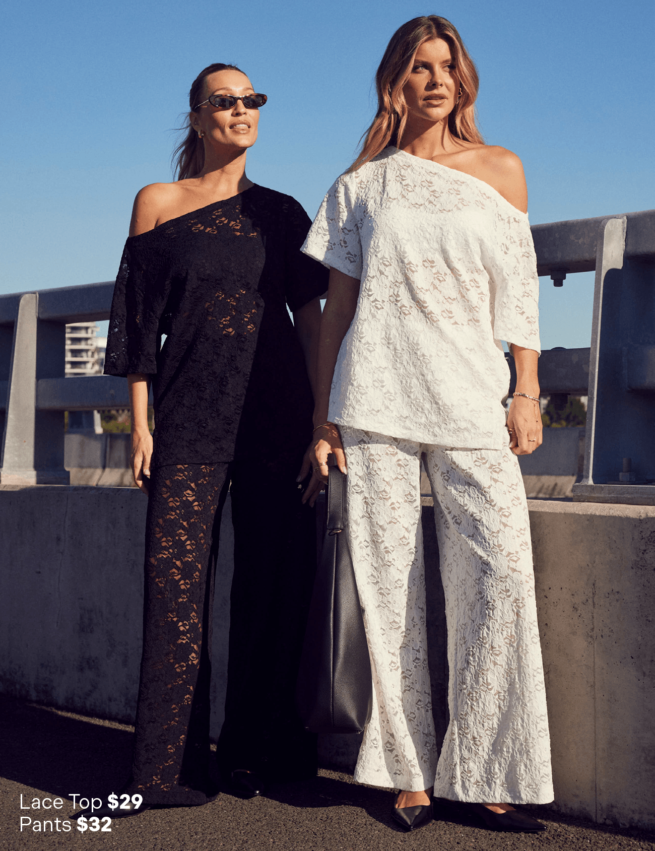 Lace Top & Pants
