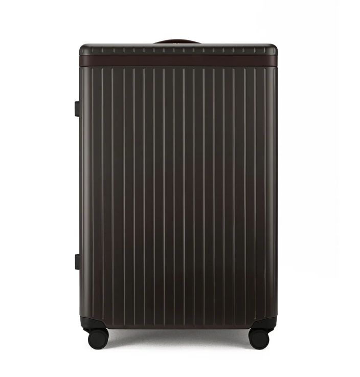 The Large Check-In Suitcase 79cm - Dark Brown