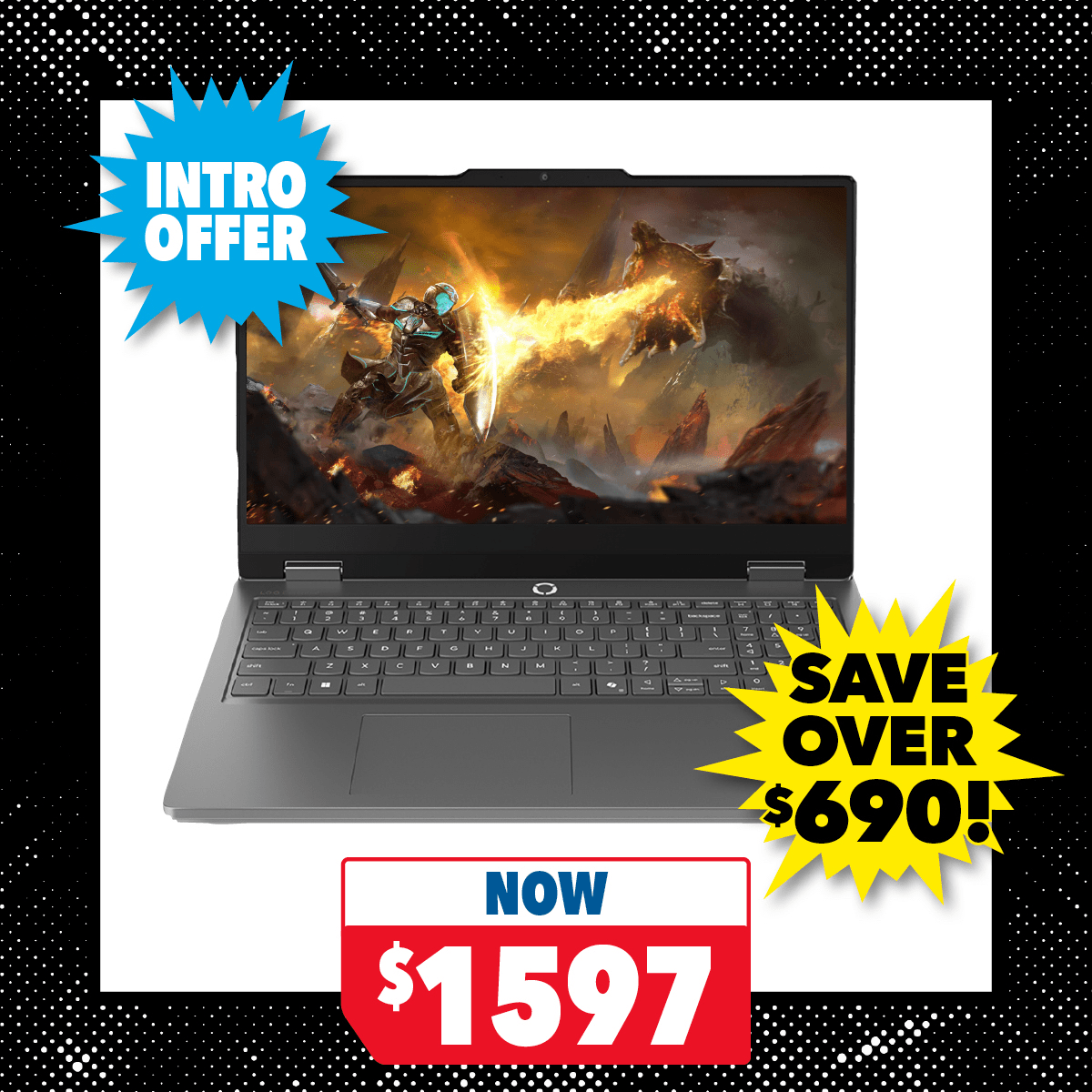 Lenovo LOQ 15 15.6" Gaming Laptop - Intel Core i5