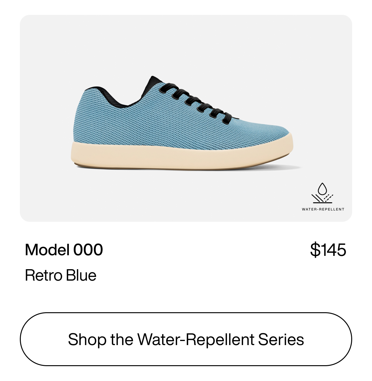 Model 000 - Retro Blue $145 Shop the water-repellent series