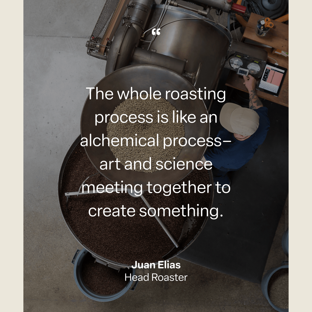 Juan Elias, Head Roaster