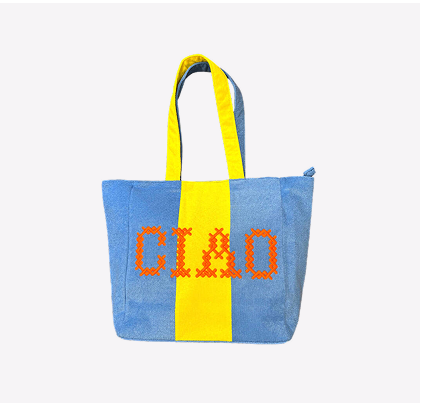 Ciao Terry Towel Beach Bag