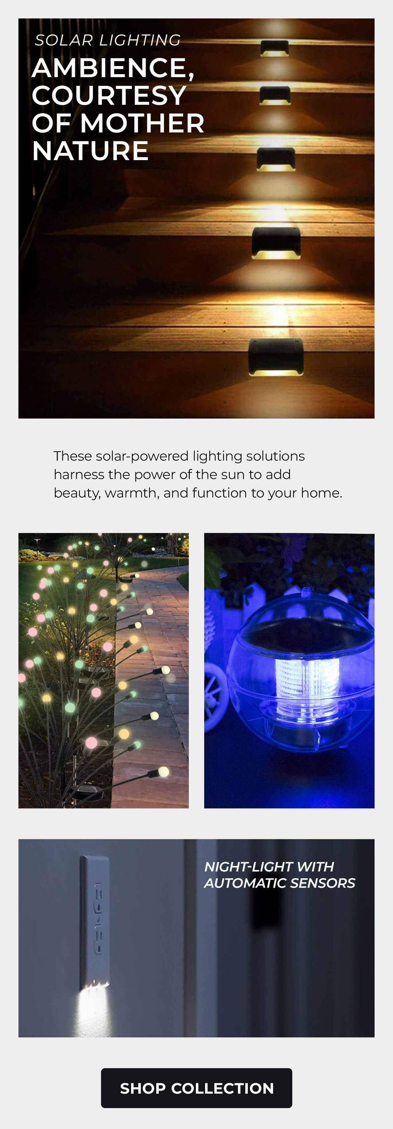 Solar-Powered Smart Lighting