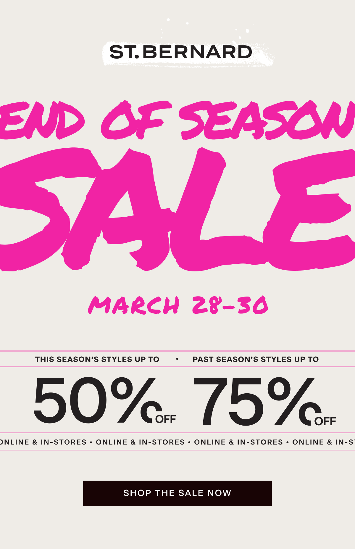 Shop Sale