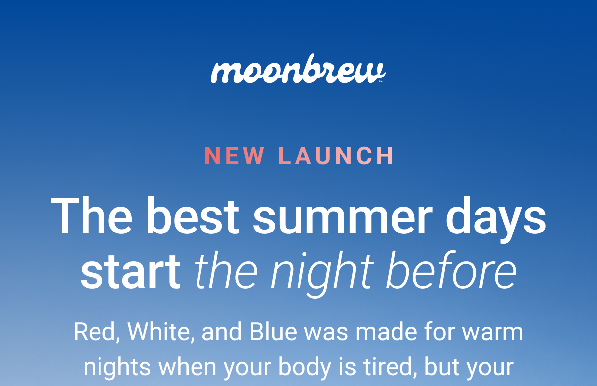 MoonBrew Red, White, and Blue