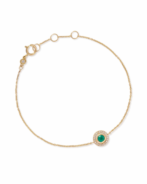 Emerald Diamond Bracelet