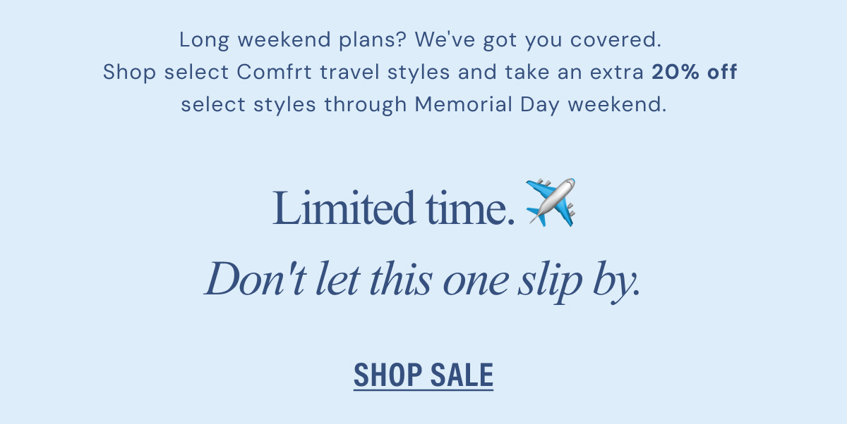 Pre-Summer Sale | Extra 20% Off | SHOP NOW