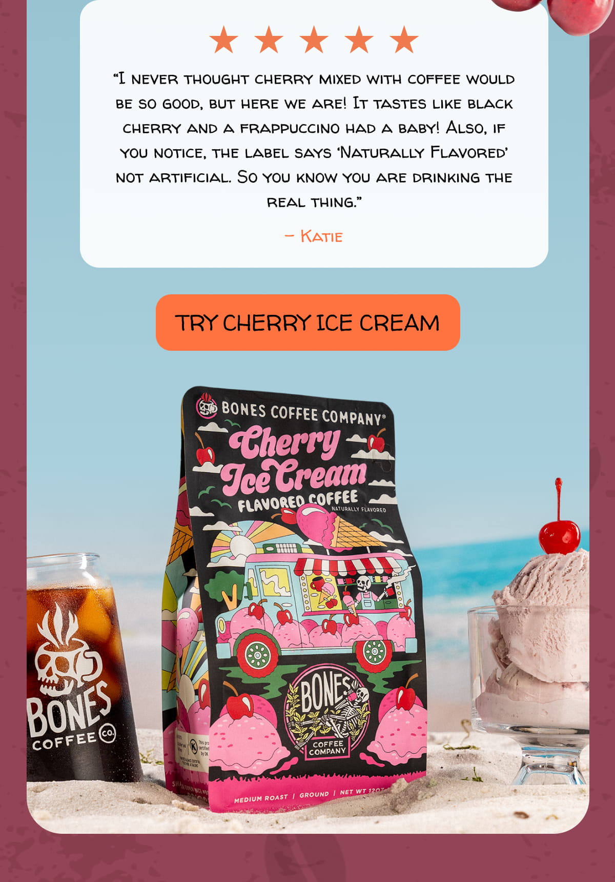 Try Cherry Ice Cream