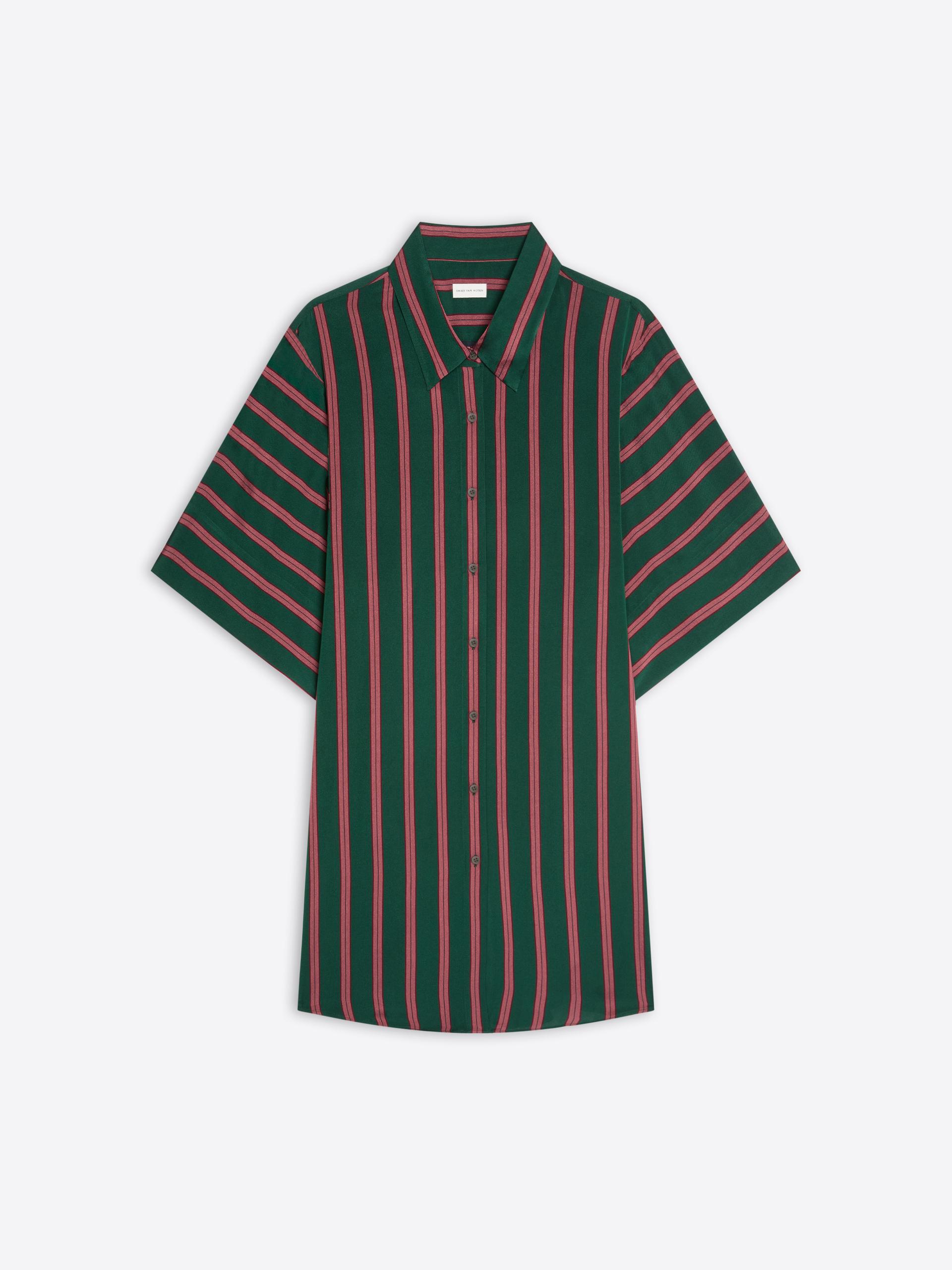 Viscose silk shirt dress - Dries Van Noten