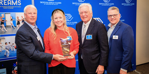 Boys and Girls Club of Huntington Valley Awards Angels Baseball Foundation
